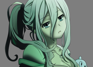 Cartoon green dress blue teddy - a green dress holding free wallpaper for desktop