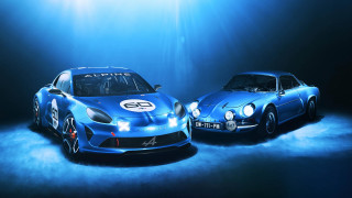 Two blue sports cars headlights - the headlight free wallpaper