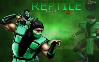 Green ninja black mask fighting - a black mask free wallpaper