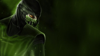 Green masked man armor cobra - a black mask free wallpaper