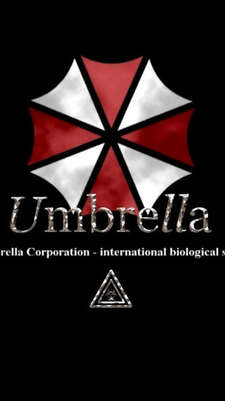 Black background red white umbrella - umbrella free wallpaper for mobile