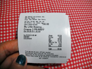 Movie theater receipt checkered background - tablecloth free wallpaper