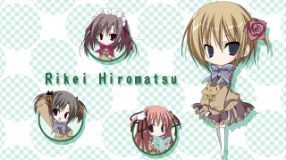 Anime girls diverse hairstyles haircolors - different free wallpaper for desktop