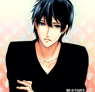 Man black hair blue eyes - cedric seaut keos masons free wallpaper for tablet