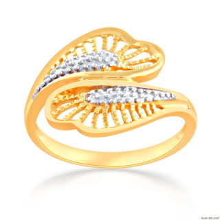 Gold ring white stones leaf - jewelry free wallpaper
