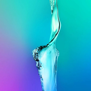Water drop blue purple liquid - free aesthetic wallpaper for tablet