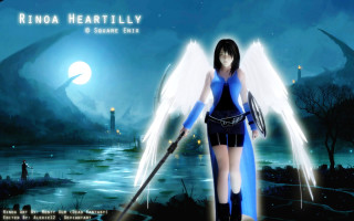 Woman wings sword fantasy lake - inspired free wallpaper for desktop