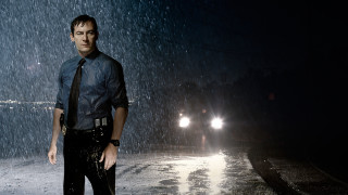Man rain car night standing - andrew bell free wallpaper