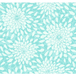 Blue white flower pattern leaves 3 - gradient light blue free wallpaper for tablet