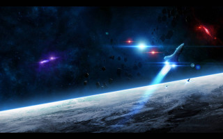 Space station shuttle earth rocket - a space shuttle free wallpaper