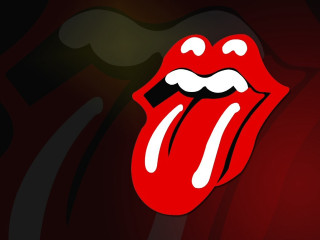Red white tongue black background - bradley walker tomlin free wallpaper