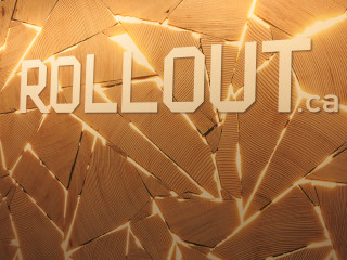 Wooden wall rollout light shining - a wooden wall free wallpaper