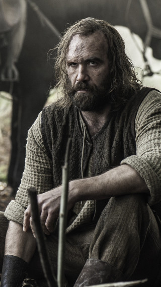 Man beard sitting horse barn - primitivism free wallpaper for mobile