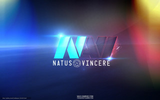 Natus vincere logo dark background - a logo free wallpaper