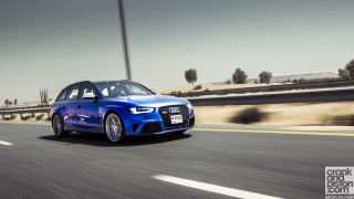 Blue car highway sign palm - a blue car free wallpaper