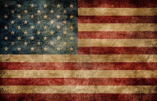 Old american flag faded background 2 - high free wallpaper