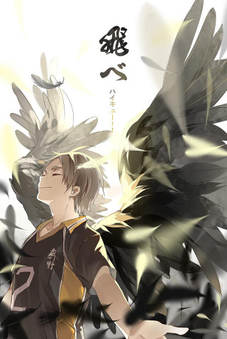 Man black yellow shirt wings - shirt free wallpaper for mobile