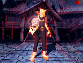 Person standing building fireball hand - a fireball free wallpaper