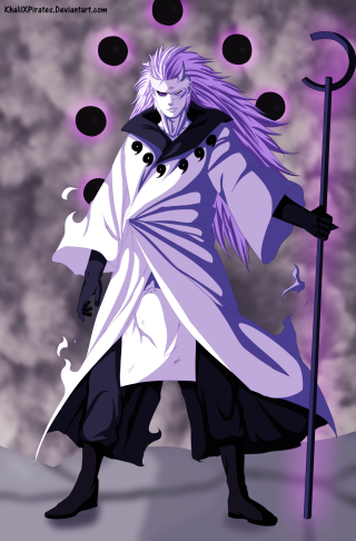 Purple hair white coat staff - a staff free wallpaper