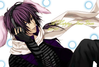 Pink haired man anime scene - a pink hair free wallpaper