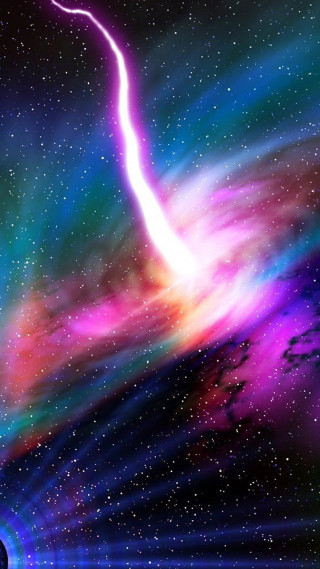 Colorful space scene planet bright - a planet free wallpaper for mobile