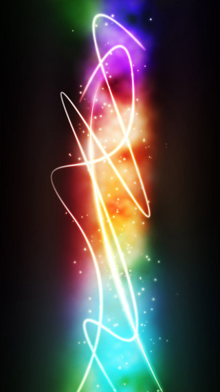 Colorful background line bright light - neon light free wallpaper