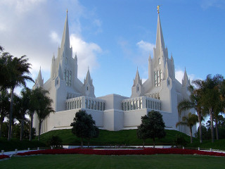 Large white building clock tower - ambrose mccarthy patterson free wallpaper