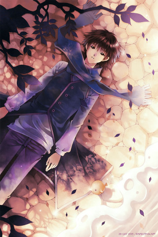 Man blue suit tie tree - a tree free wallpaper for mobile