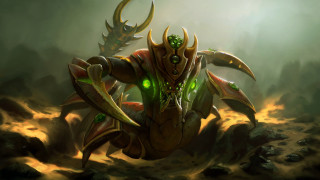 Green eyes large body flesh - a creature free wallpaper