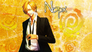 Man suit tie graffiti wall - text free wallpaper for desktop