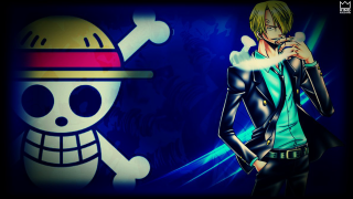 Skull leather jacket anime sanji - eiichiro oda free wallpaper