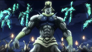 Man costume crowd swords standing - his hand and a sword free wallpaper