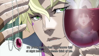 Man holding wine glass caption - the glass free wallpaper