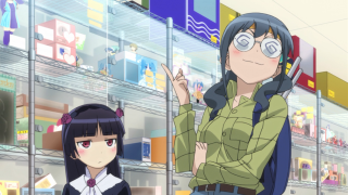 Woman store shelves boxes girl - box free wallpaper