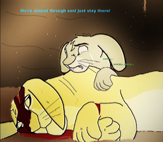 Cartoon cat dog laying together - free gaming wallpaper for tablet