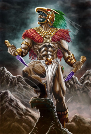 Man sword helmet painting warrior 2 - free fantasy wallpaper for mobile