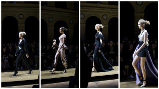 Fashion show runway models collection - a sery of photos free wallpaper