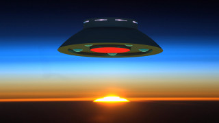 Spaceship flying sun sky night - a spaceship free wallpaper