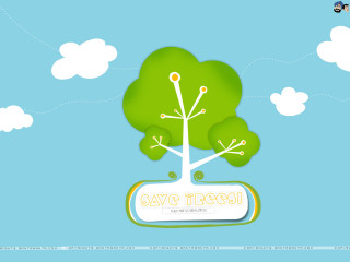 Tree save trees sign bird - dave allsop free wallpaper