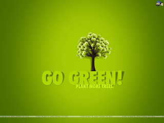 Green wall tree go green - a green wall free wallpaper