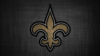 Saints logo black background gold 2 - a new orleans saints logo free wallpaper