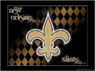 Saints logo checkered diamond folk - dave arredondo free wallpaper