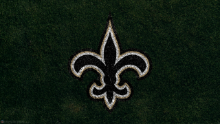 New orleans saints logo green - plain background free wallpaper