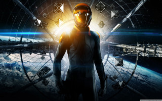 Space suit man planet star - a planet free wallpaper
