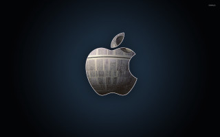Apple logo newspaper leaf side - a apple logo free wallpaper