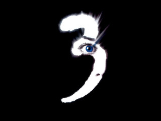 White cat blue eyes black 2 - a white cat free wallpaper