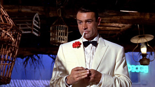 Man white suit smoking cigarette - a birdcage free wallpaper