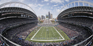 Football stadium crowd game field 3 - lot of people watching free wallpaper