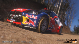 Red bull car dirt road - realistic free wallpaper