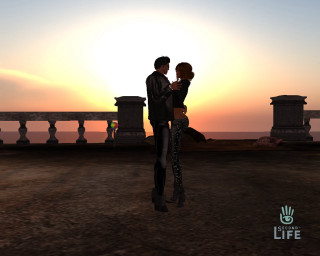 Couple sunset beach pier holding - a couple standing next free wallpaper